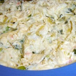 Artichoke Crab Spread (For the Crock Pot)