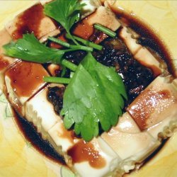 Steamed Bean Curd With Soy Sauce