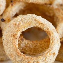 Baked Beer Battered Onion Rings