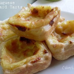 Portuguese Custard Tarts  (Pasteis De Nata)