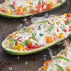 Baked Zucchini Boats