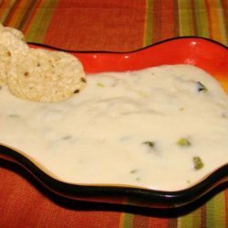 Queso Poblano or Jalapeno Dipping Sauce