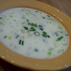 Wild Onion Clam Chowder