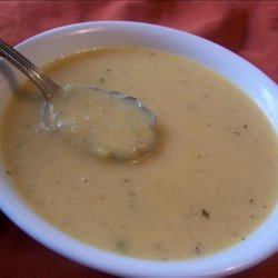 Apple Cheddar Potato Soup