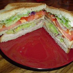 Victory's Triple Decker Club Sandwich