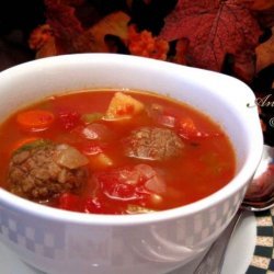 Meatball Vegetable Soup