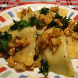 Ravioli With Toasted Walnuts