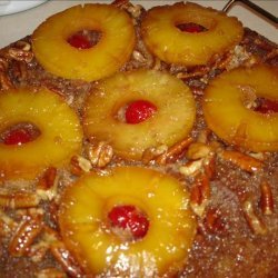 Spiced Pineapple Upside Down Cake