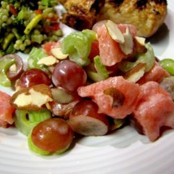 Summertime Watermelon Waldorf Salad