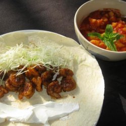 Spicy Shrimp or Chicken Wraps