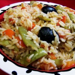 Mediterranean Paella (Vegetarian)