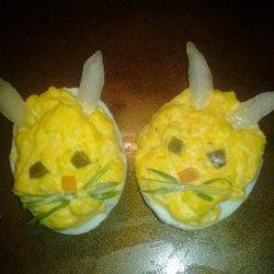 Bunny Deviled Eggs