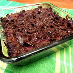 Chocolate Raspberry Clafouti