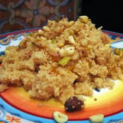 Dessert Couscous With Nuts