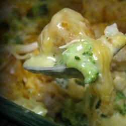 Broccoli Cheddar Chicken Casserole