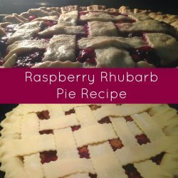 Rhubarb Raspberry Pie