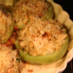 Seafood-Stuffed Mirliton/Chayote