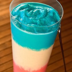 Red, White, & Blue Milk Shakes