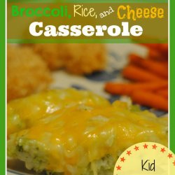 Broccoli Cheese & Rice Casserole