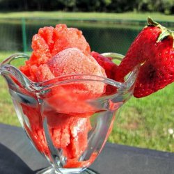 Strawberry and Lime Sorbet (WW)