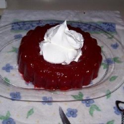 Grammy's Famous Raspberry Jello Mold