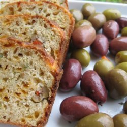 Cheese & Olive Bread for Appetizer