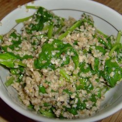 Ugandan Spinach and Simsim