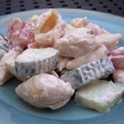 Sandy's Cucumber  & Tomato Pasta Salad