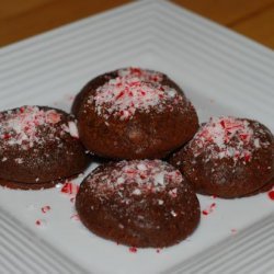 Chocolate Mint Truffle Cookies