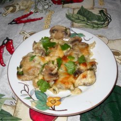 Mushroom Gratin