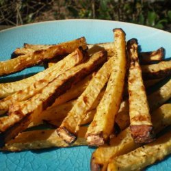 Baked Rutabaga  fries 