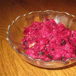 Beet, Walnut and Prune Salad