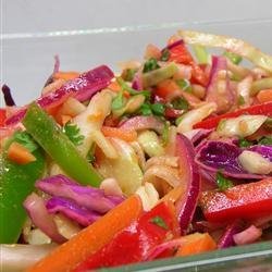 Colorful Coleslaw with a Kick