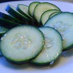 Easy Tangy Cucumber Salad