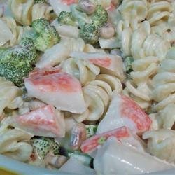 Seafood Pea-Asta Salad