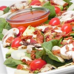 Hearts of Palm and Spinach Salad