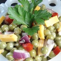 Mom's Easy Pea Salad