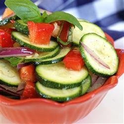 Baby Zucchini Salad