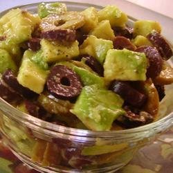 Avocado Olive Salad