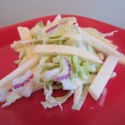 Apple Jicama Coleslaw