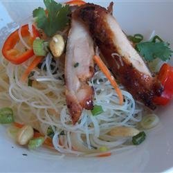 Spicy Rice Noodle Salad