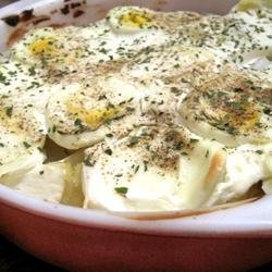 Ukraine Baked Potato Salad