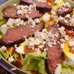 Bacon Blue Cheese Flat Iron Salad