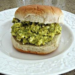 Light Avocado Egg Salad