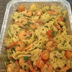 Lime-Shrimp Avocado Pasta Salad