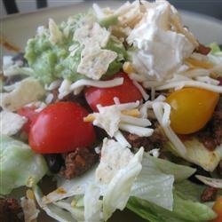 Easy Black Bean Taco Salad