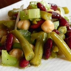 Three Bean Salad With Celery