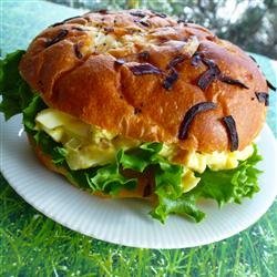 Bacon Dijon Egg Salad Sandwich