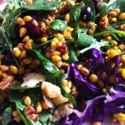 Beet, Barley & Walnut Salad