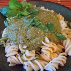 Low Fat Basil Tomato Pesto